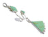 Genuine Sterling Silver And Turquoise Southwest Pendant WX57864